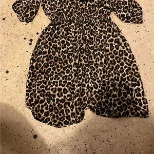 Leopard Print Dress